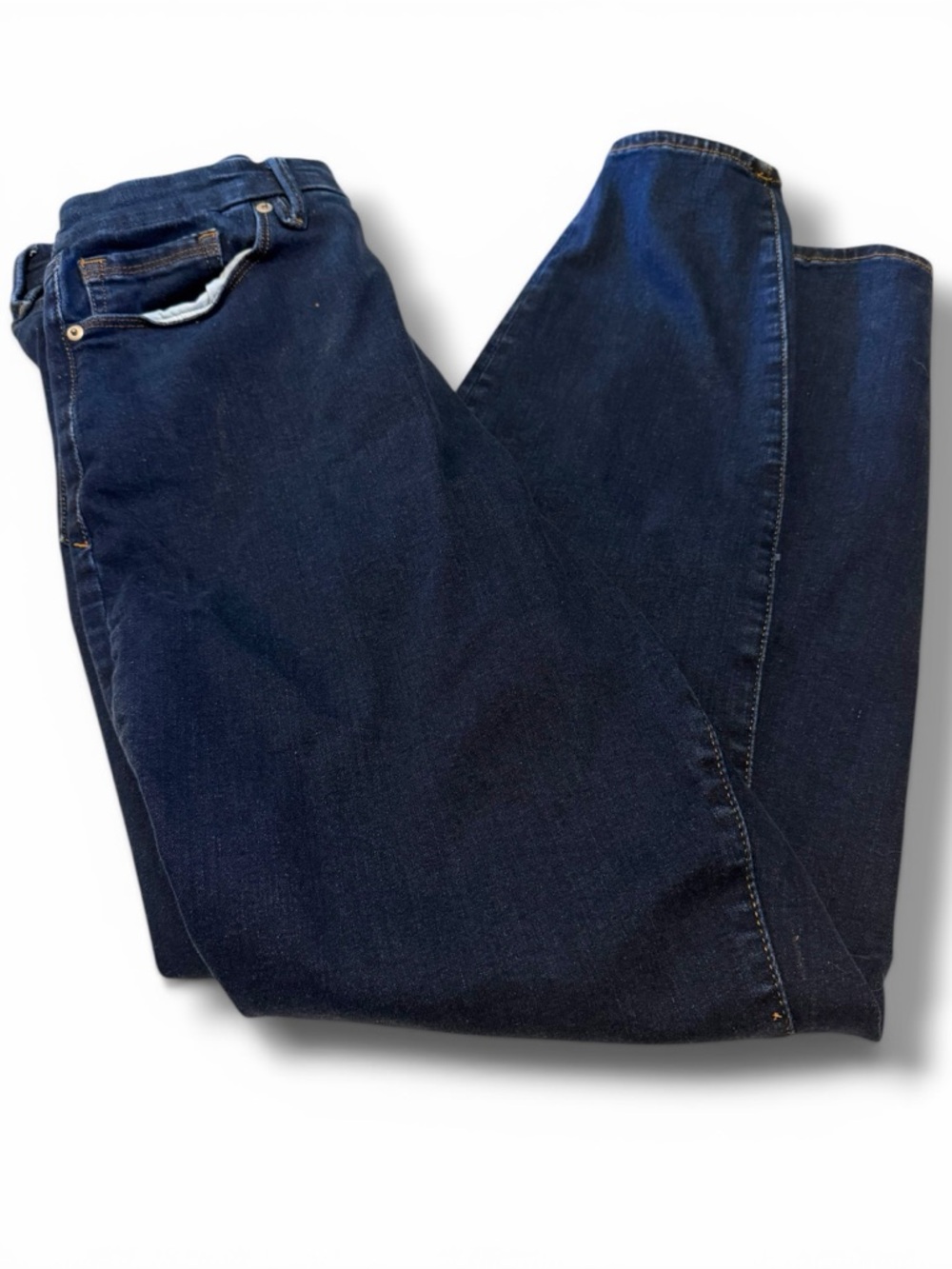 Good American Dark Blue High-Rise Women’s Jeans